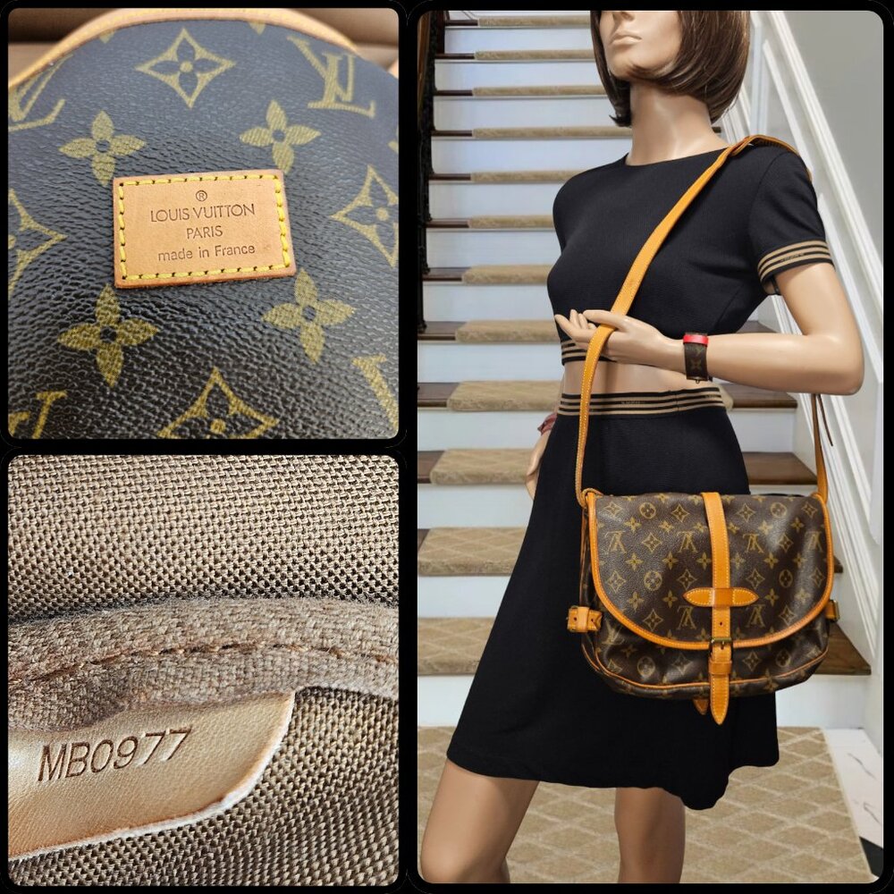 📌 SOLD📌 Louis Vuitton Saumur Monogram 30 - Picture 3 of 17